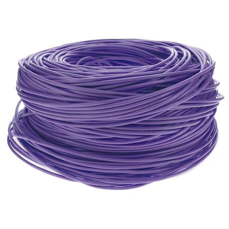 Add-On 1000FT NON-TERMINATED CAT6 SHIELDED STRAIGHT PURPLE STP COPPER PVC PATCH C ADD-CAT61KS-PE